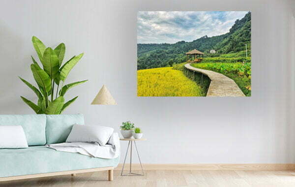 Green Sofa In White Living Room With Free Space For Mockup,3d Re